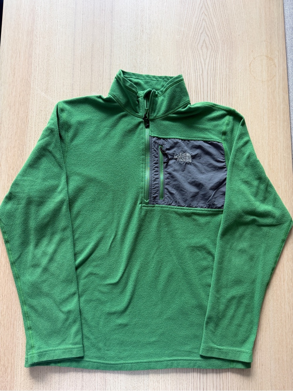 The North Face Pullover Fleece Jacket Men's L 1/4 Zip